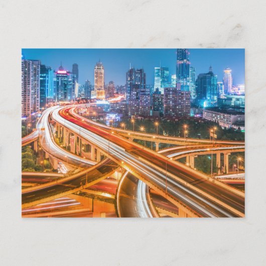 Carte postale Shanghai Overpass 2 (Devant)