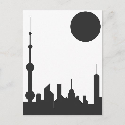 Carte Postale Shanghai Sunshine (Devant)