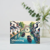 Carte Postale Shaoxing, Chine (Debout devant)