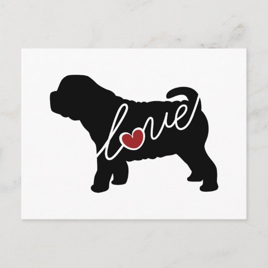 Carte Postale Shar Pei (Sharpei) (Devant)