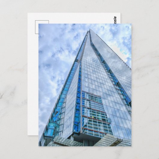 Carte Postale Shard, Londres Royaume-Uni (Devant / Derrière)