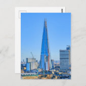 Carte postale Shard, Londres Royaume-Uni (Devant / Derrière)