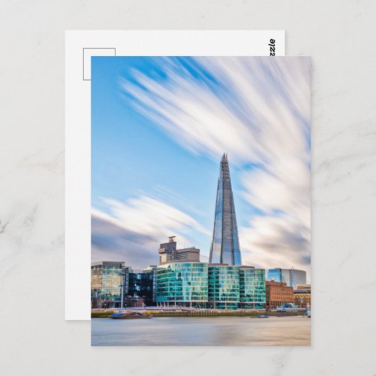 Carte postale Shard, Londres Royaume-Uni (Devant / Derrière)