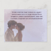 Carte Postale Shared Future & Growth Love Quote Postcard | Build (Devant)