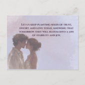 Carte Postale Shared Future & Growth Love Quote Postcard | Build (Devant)