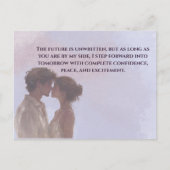 Carte Postale Shared Future & Growth Love Quote Postcard | Build (Devant)
