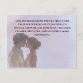 Carte Postale Shared Future & Growth Love Quote Postcard | Build (Devant)