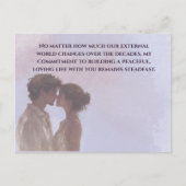 Carte Postale Shared Future & Growth Love Quote Postcard | Build (Devant)