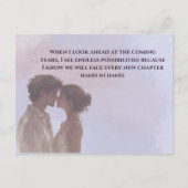 Carte Postale Shared Future & Growth Love Quote Postcard | Build (Devant)