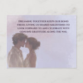 Carte Postale Shared Future & Growth Love Quote Postcard | Build (Devant)
