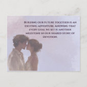 Carte Postale Shared Future & Growth Love Quote Postcard | Build (Devant)