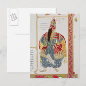 Carte Postale Shariar, roi des Indes et de la Chine (Devant / Derrière)