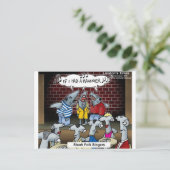 Carte Postale Shark Folk Chanteurs Drôle Cadeaux Tee - shirts et (Debout devant)