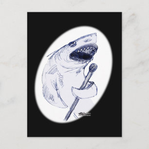 Carte Postale Sharkey Finatra
