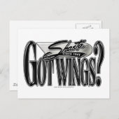 Carte Postale Shasta -- Ailes obtenues ? (Devant / Derrière)