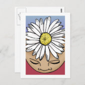 Carte Postale Shasta Daisy (Devant / Derrière)