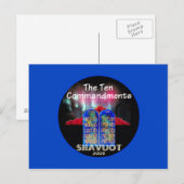 Carte postale SHAVUOT (Devant / Derrière)