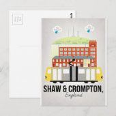 Carte Postale Shaw et Crompton (Devant / Derrière)