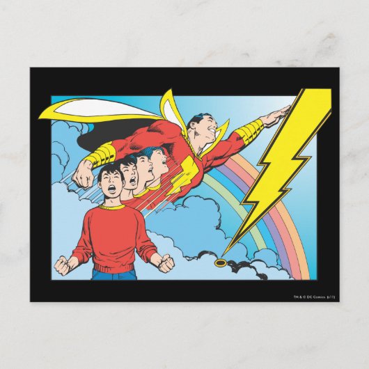 Carte Postale SHAZAM/Billy Batson (Devant)