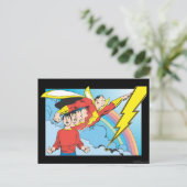 Carte Postale SHAZAM/Billy Batson (Debout devant)