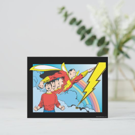 Carte Postale SHAZAM/Billy Batson (Debout devant)