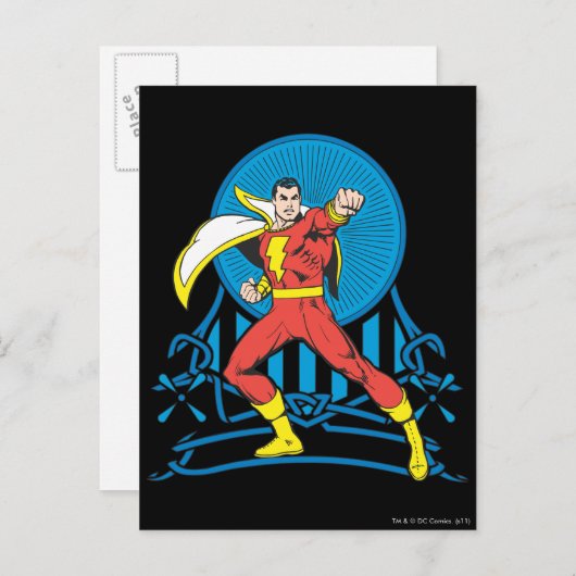 Carte Postale SHAZAM dans la lutte (Devant / Derrière)