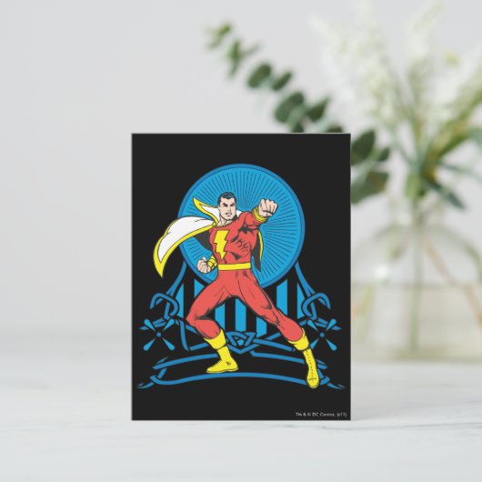 Carte Postale SHAZAM dans la lutte (Debout devant)