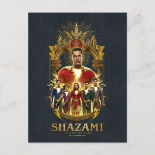 Carte Postale SHAZAM ! La Colère des Dieux   Cadre SHAZAMily Orn