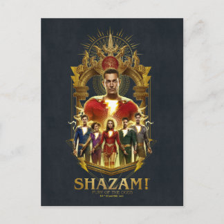 Carte Postale SHAZAM ! La Colère des Dieux | Cadre SHAZAMily Orn