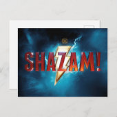 Carte Postale SHAZAM ! | Logo théâtral (Devant / Derrière)