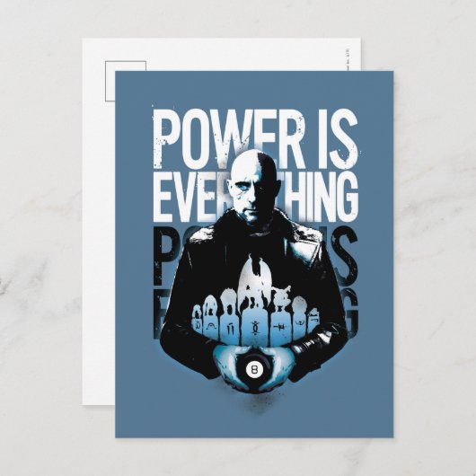 Carte Postale SHAZAM ! | Sivana "Le pouvoir est tout" (Devant / Derrière)