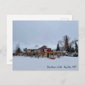 Carte Postale Shedhorn Grill Big Sky, MT (Devant / Derrière)