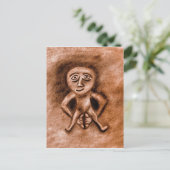 Carte Postale Sheela Na (Debout devant)