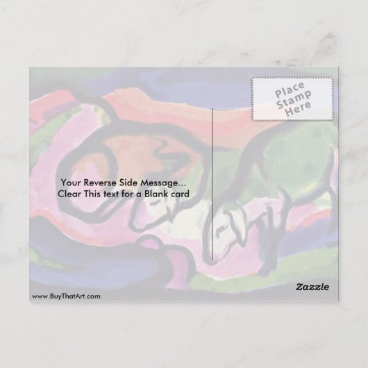 Carte Postale Sheep Par Marc Franz (Dos)