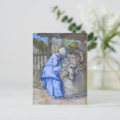 Carte Postale Sheep-Shearers (après Millet), Van Gogh Fine Art (Debout devant)