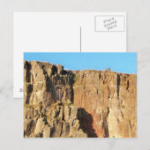 Carte postale Sheer Cliff Face (Devant / Derrière)