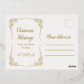 Carte postale Sheer Floral Lace (Verso)