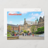 Carte Postale Sheffield (Devant / Derrière)