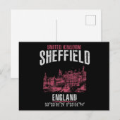 Carte Postale Sheffield (Devant / Derrière)