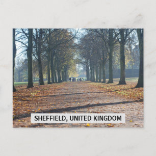 Carte postale Sheffield, Royaume-Uni
