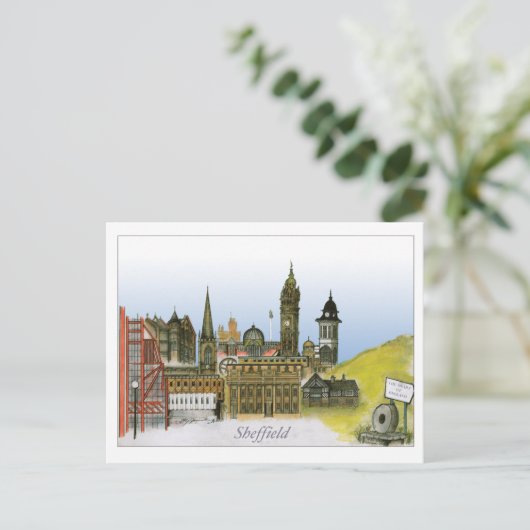 Carte Postale sheffield - yorkshire du sud, tony fernandes (Debout devant)