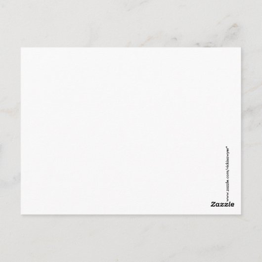 Carte postale Sheila (Dos)