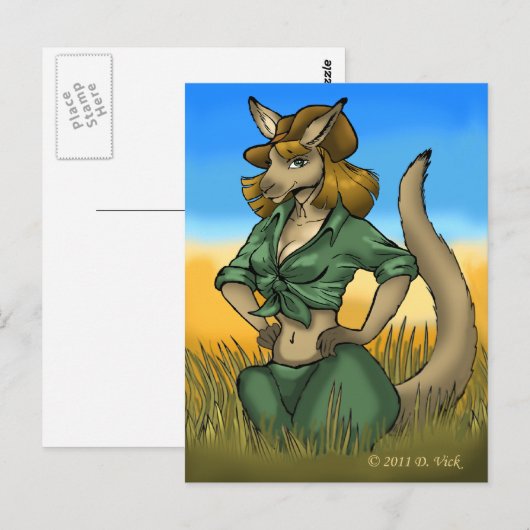 Carte postale Sheila (Devant / Derrière)