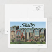 Carte Postale Shelby, Montana (Devant / Derrière)