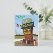 Carte postale Shelby North Carolina NC Red Bridges (Debout devant)