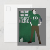 Carte Postale Sheldon est ici (Devant / Derrière)