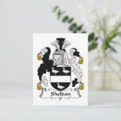 Carte Postale Sheldon Family Crest (Debout devant)