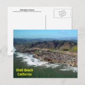 Carte postale Shell Beach, California Aerial View (Devant / Derrière)