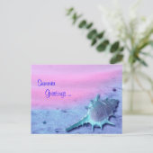 Carte postale Shell été (Debout devant)