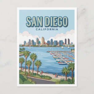 Carte Postale Shelter Island San Diego Californie